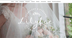 Desktop Screenshot of lilyfeefloraldesigns.co.uk
